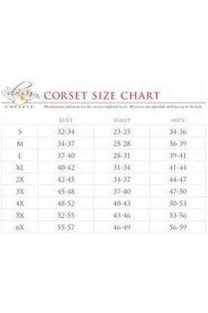 Top Drawer Premium Sequin Devil Corset Dress Costume