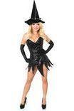 Top Drawer Sequin Witch Corset Dress Costume