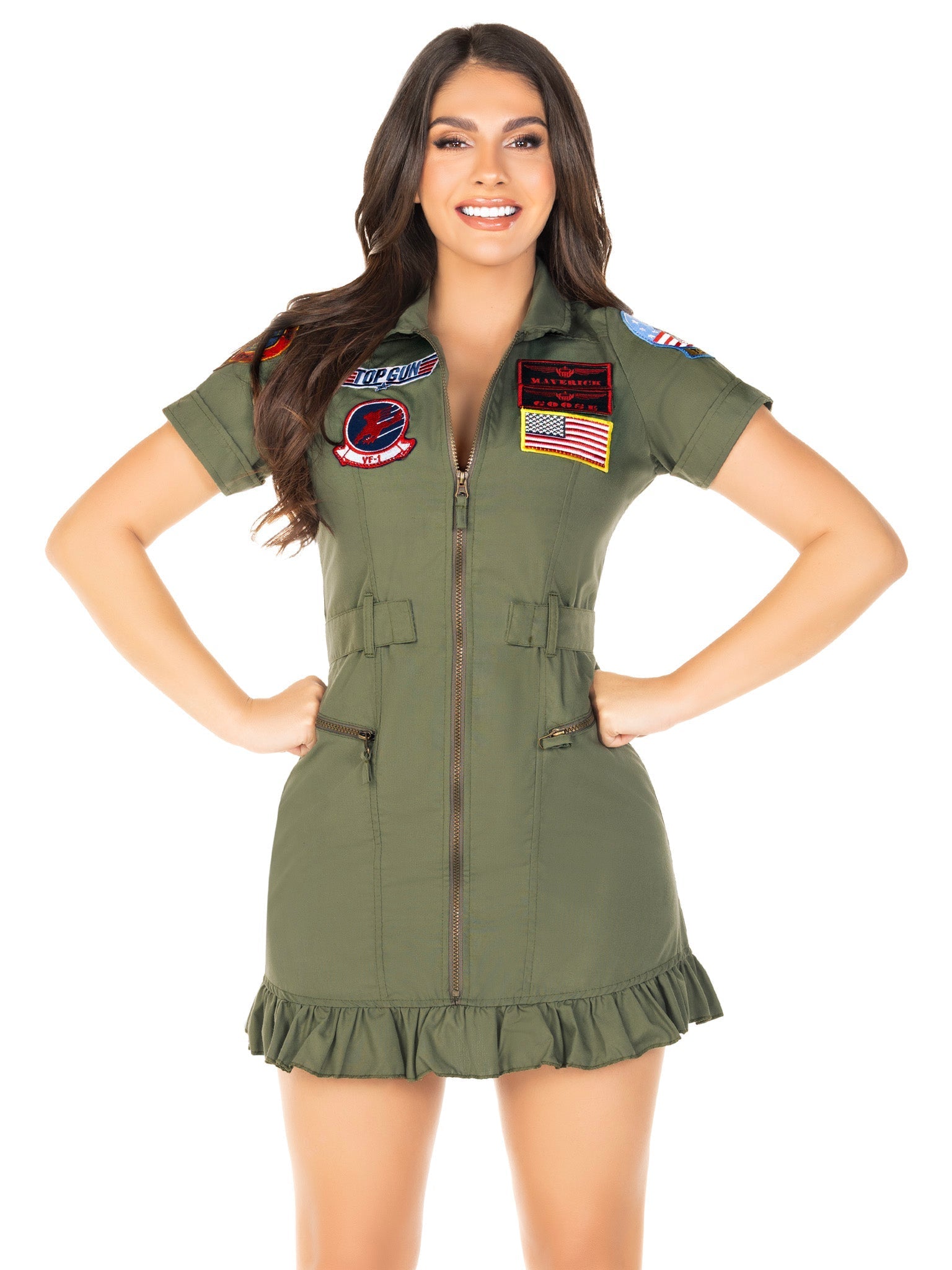 Top Gun Costume Flight Dress - Unspoken Fashion