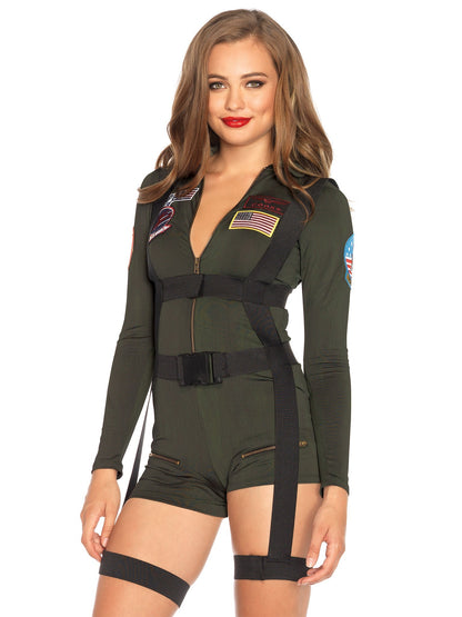 Top Gun Costume Romper - Unspoken Fashion