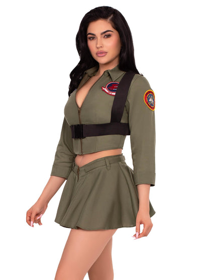 Top Gun Fighter Pilot Costume - Unspoken Fashion