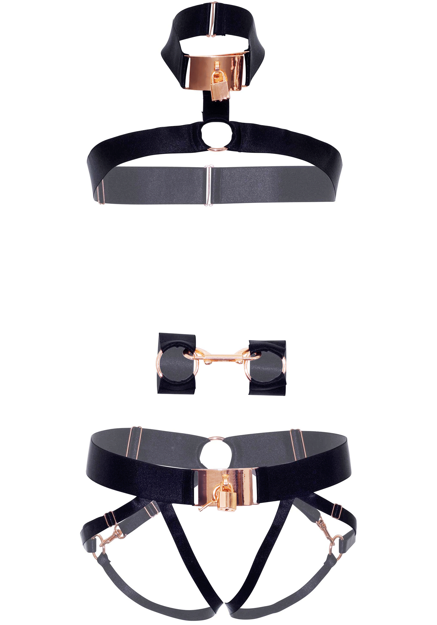 Under Lock n' Key Harness Set - Unspoken Fashion