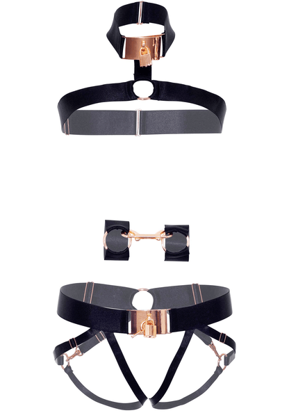Under Lock n' Key Harness Set - Unspoken Fashion
