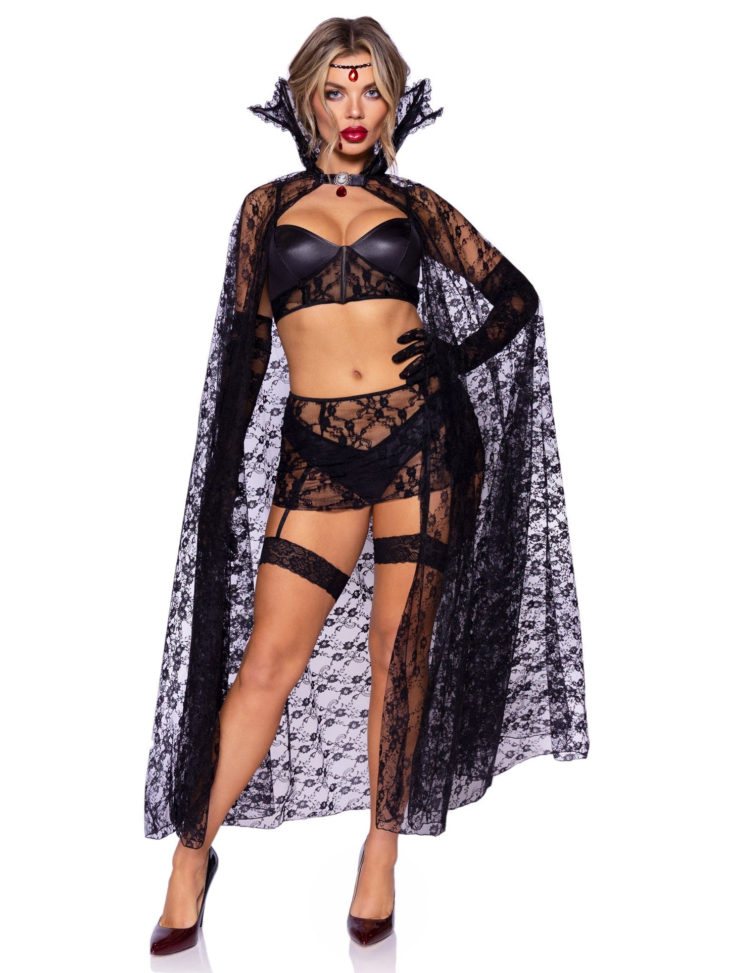 Vampire Temptress Costume - Unspoken Fashion