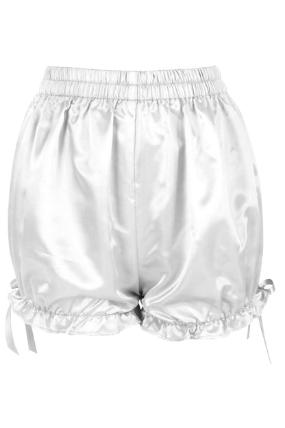 White Satin Bloomers