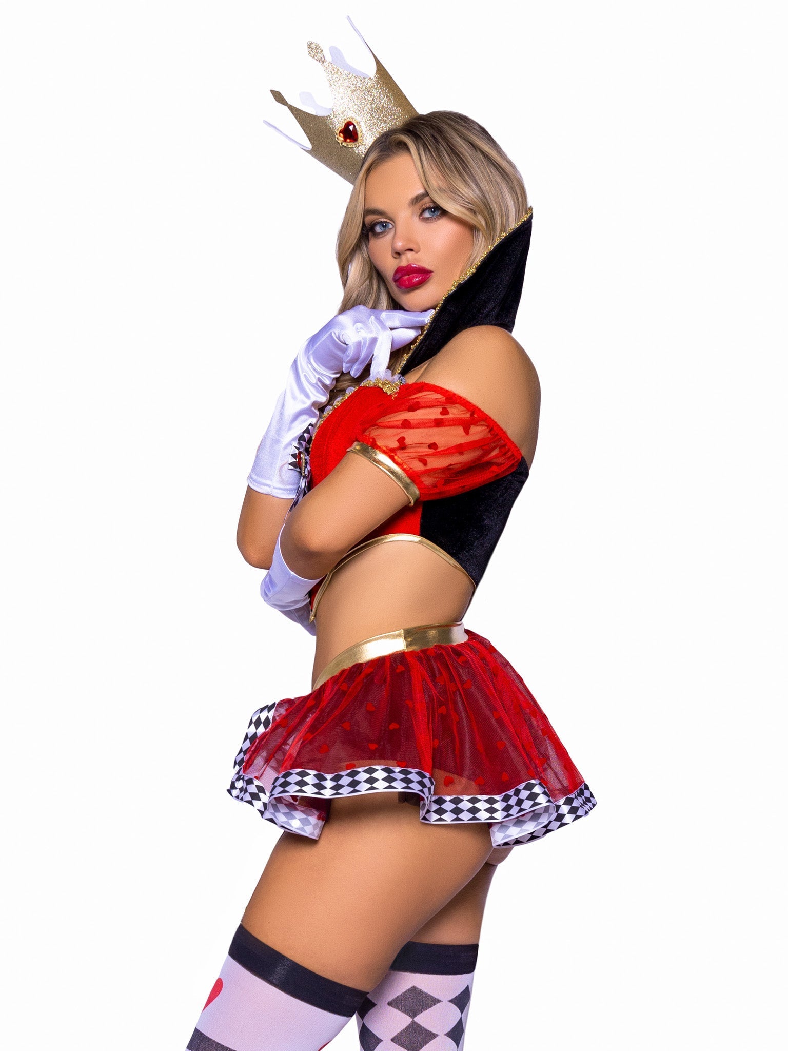 Wicked Wonderland Queen Costume - Unspoken Fashion