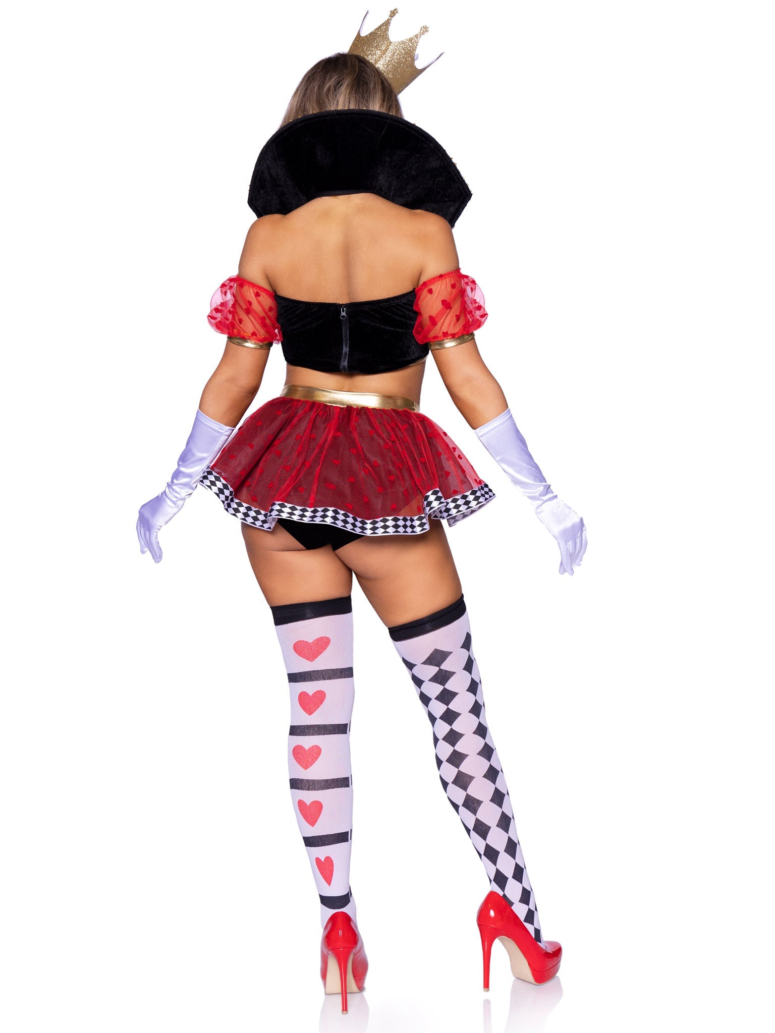 Wicked Wonderland Queen Costume - Unspoken Fashion