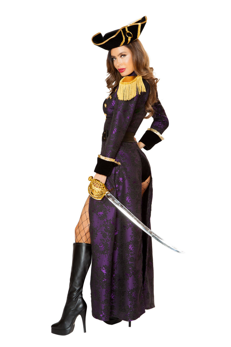 4pc Pirate Queen Costume-Roma Costume