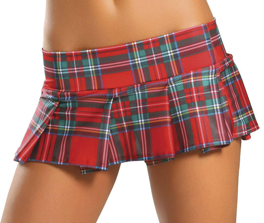 Roma Pleated School Girl Skirt  - Costume Accessory.