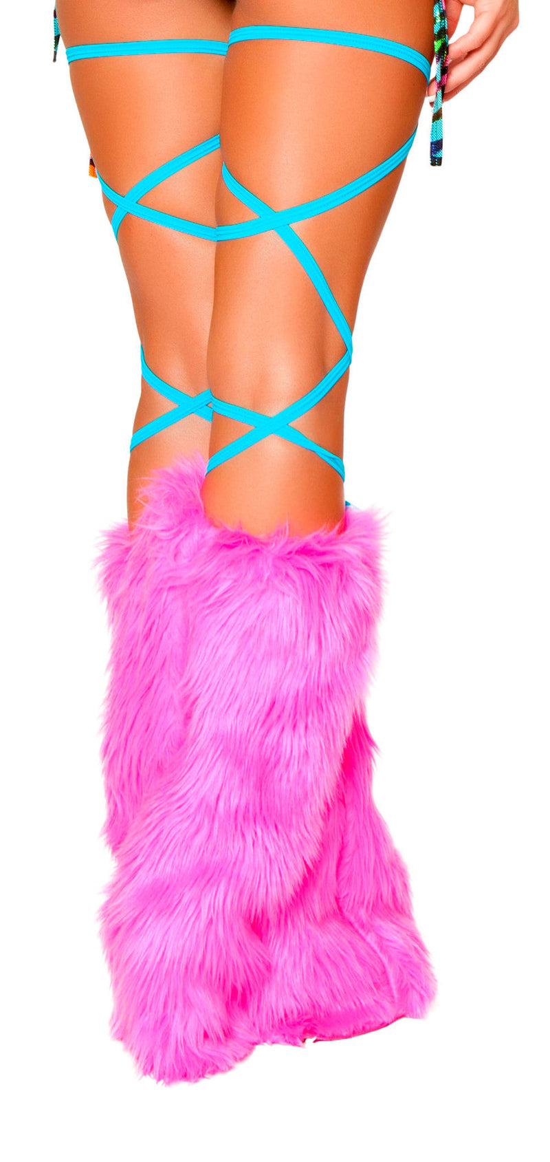 Rave & Festival Wear - Solid Thigh Wraps-Roma Costume