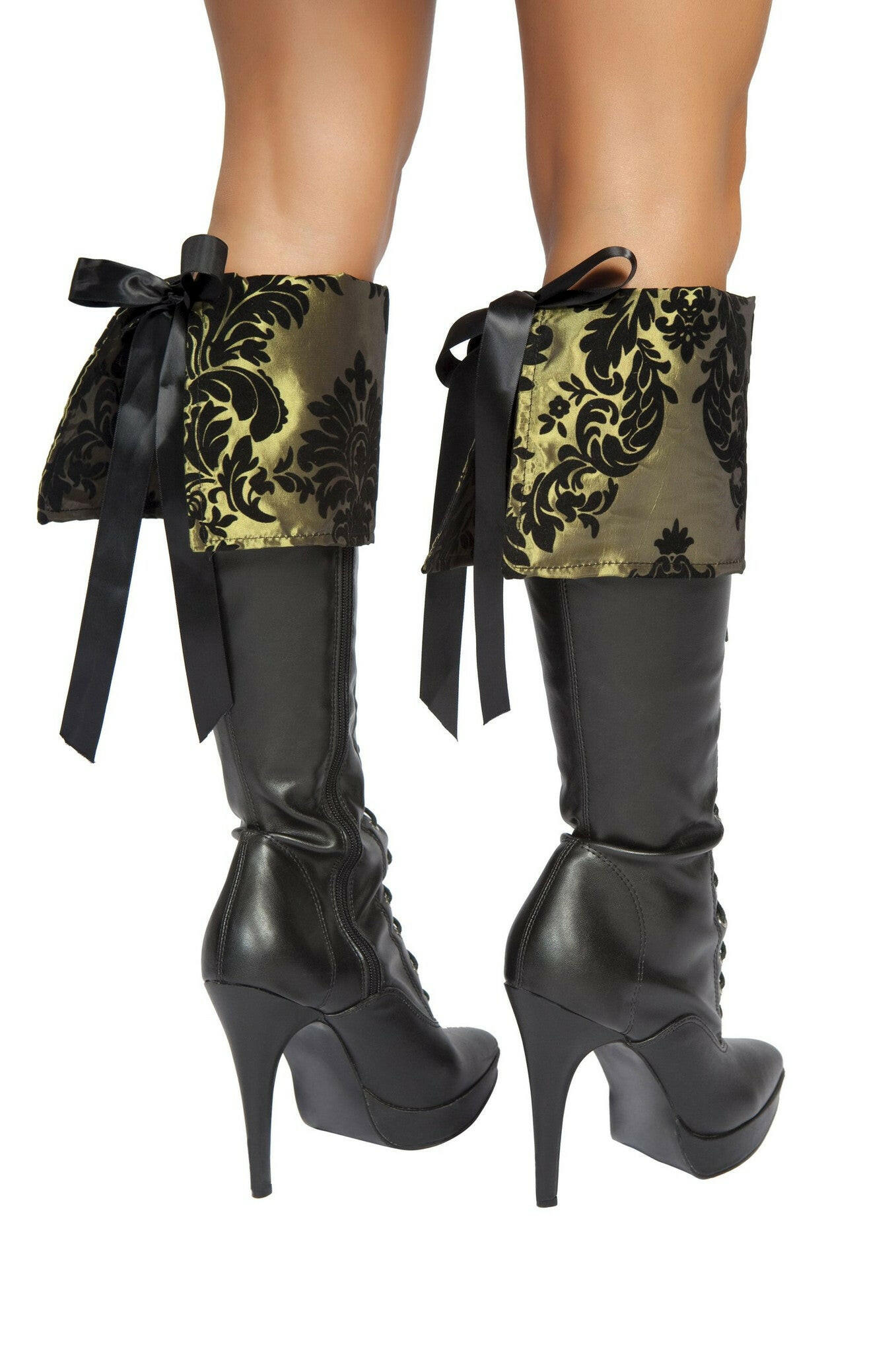Roma Boot Covers - Costume Accessory.