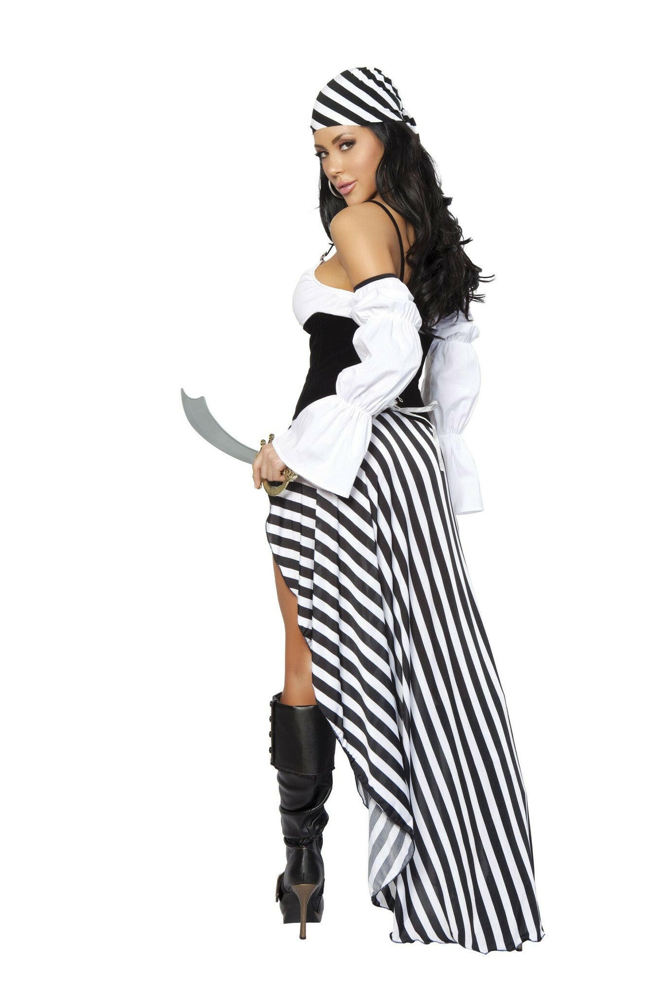 Roma 6pc Pirate Lass Costume.