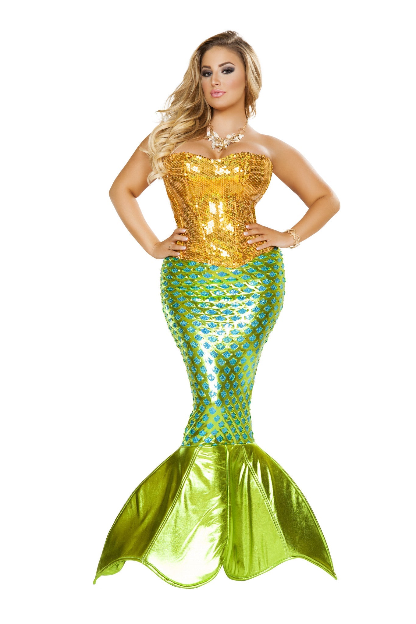 2pc Siren of the Sea Costume-Roma Costume