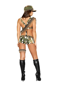 Six Piece Seductive Soldier Costume-Roma Costume