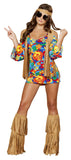 3pc Hippie Hottie Costume-Roma Costume