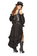 6pc Sexy Steampunk Maiden Costume-Roma Costume