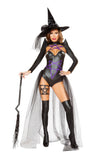 2pc Dark Witch Costume-Roma Costume