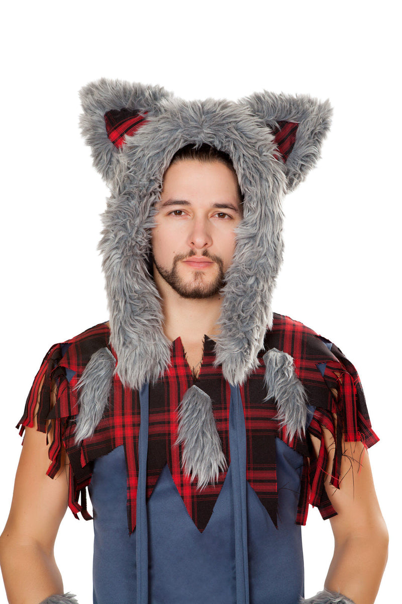 Wolf Hoodie  - Costume Accessory-Roma Costume
