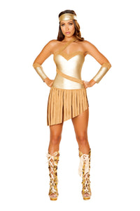 3pc Golden Goddess Costume-Roma Costume