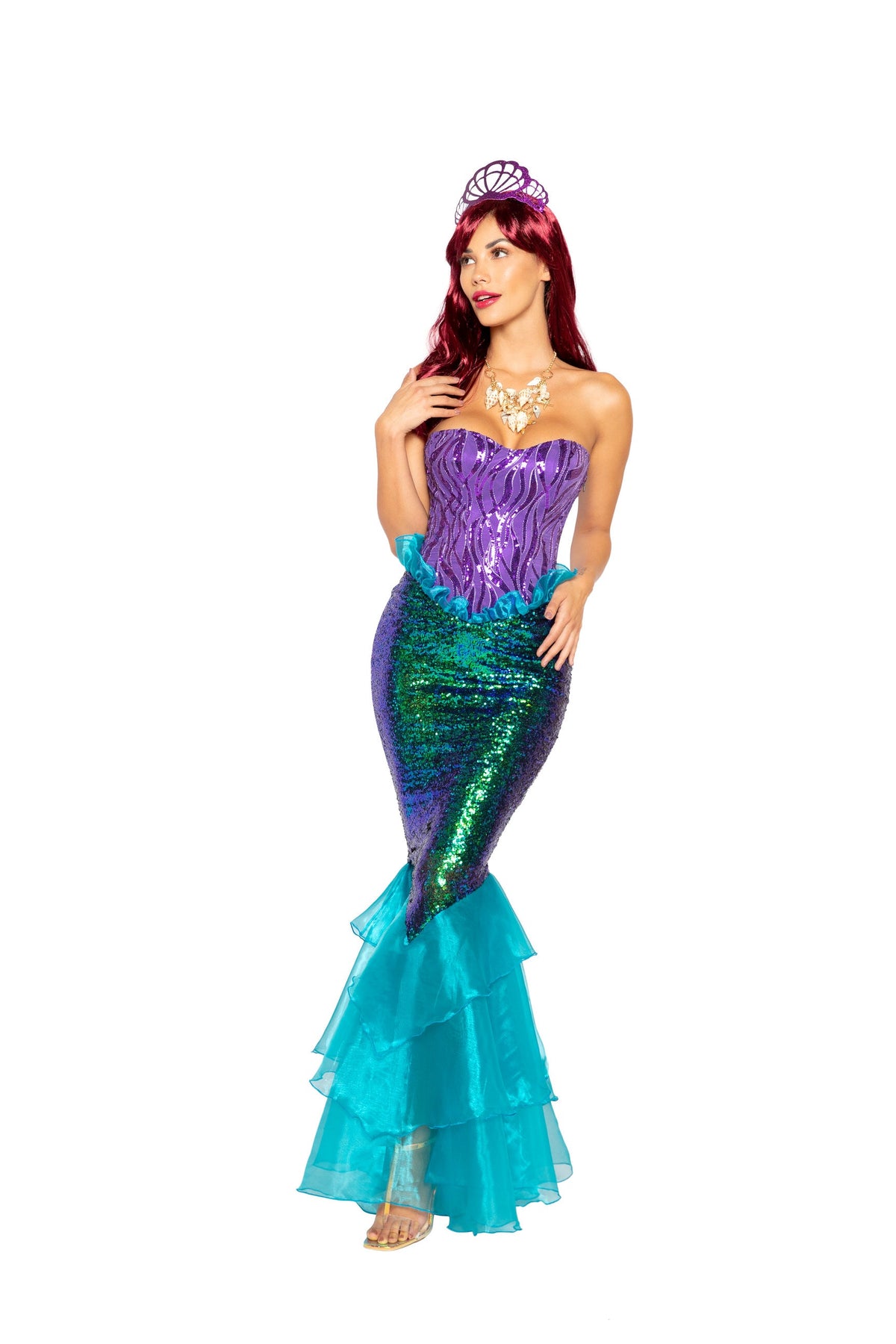 3pc Majestic Mermaid Costume-Roma Costume