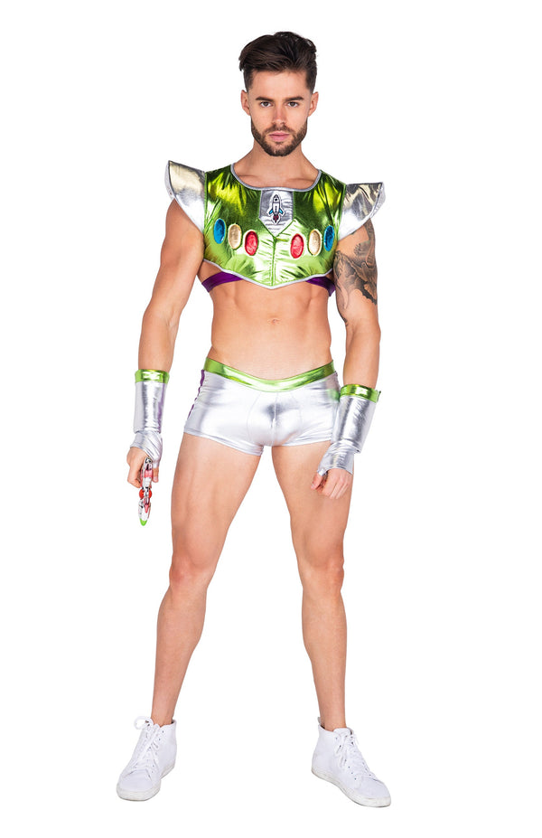 3PC Infinity Space Voyager Mens Costume-Roma Costume