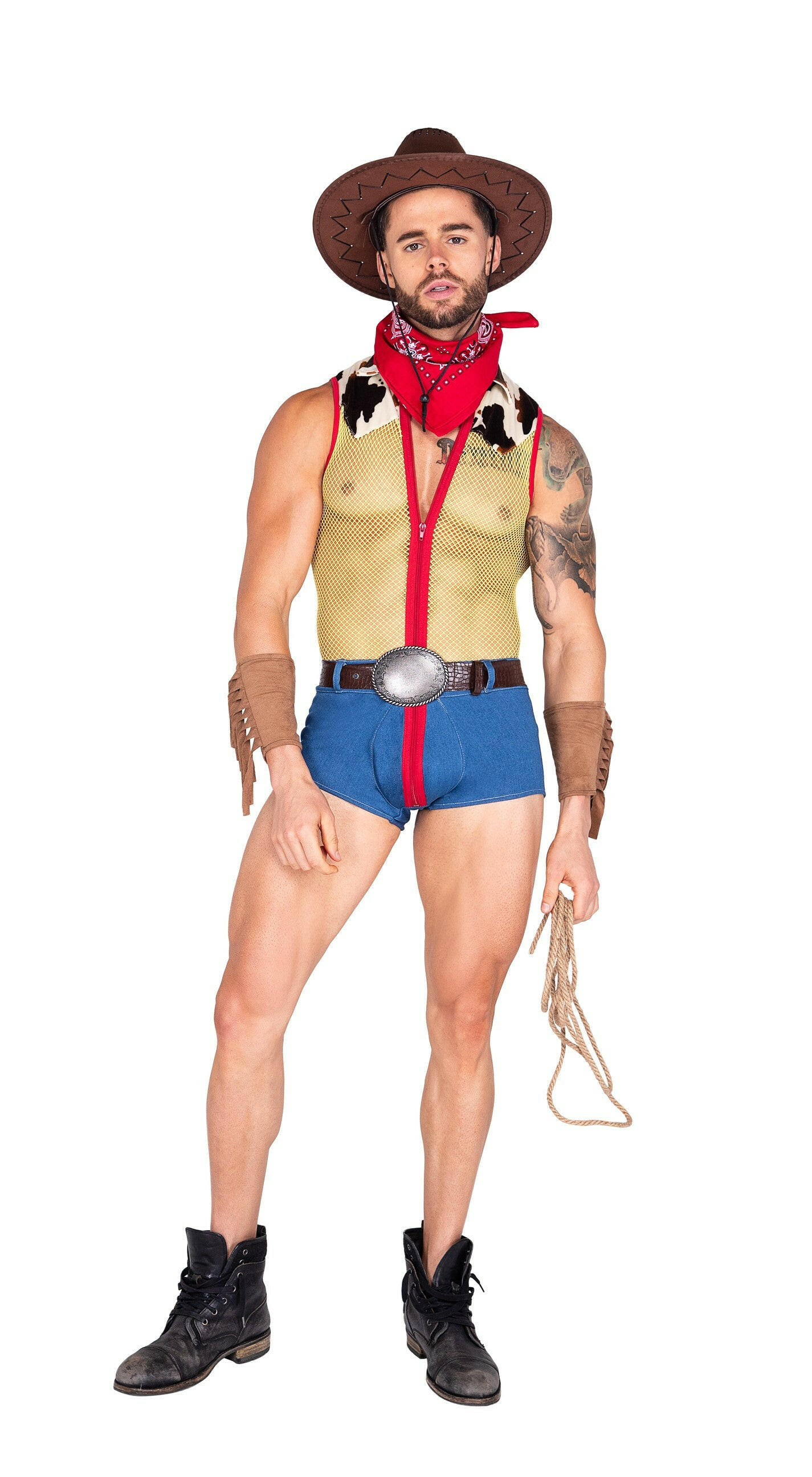 Roma 4pc Playful Sheriff Mens Costume.