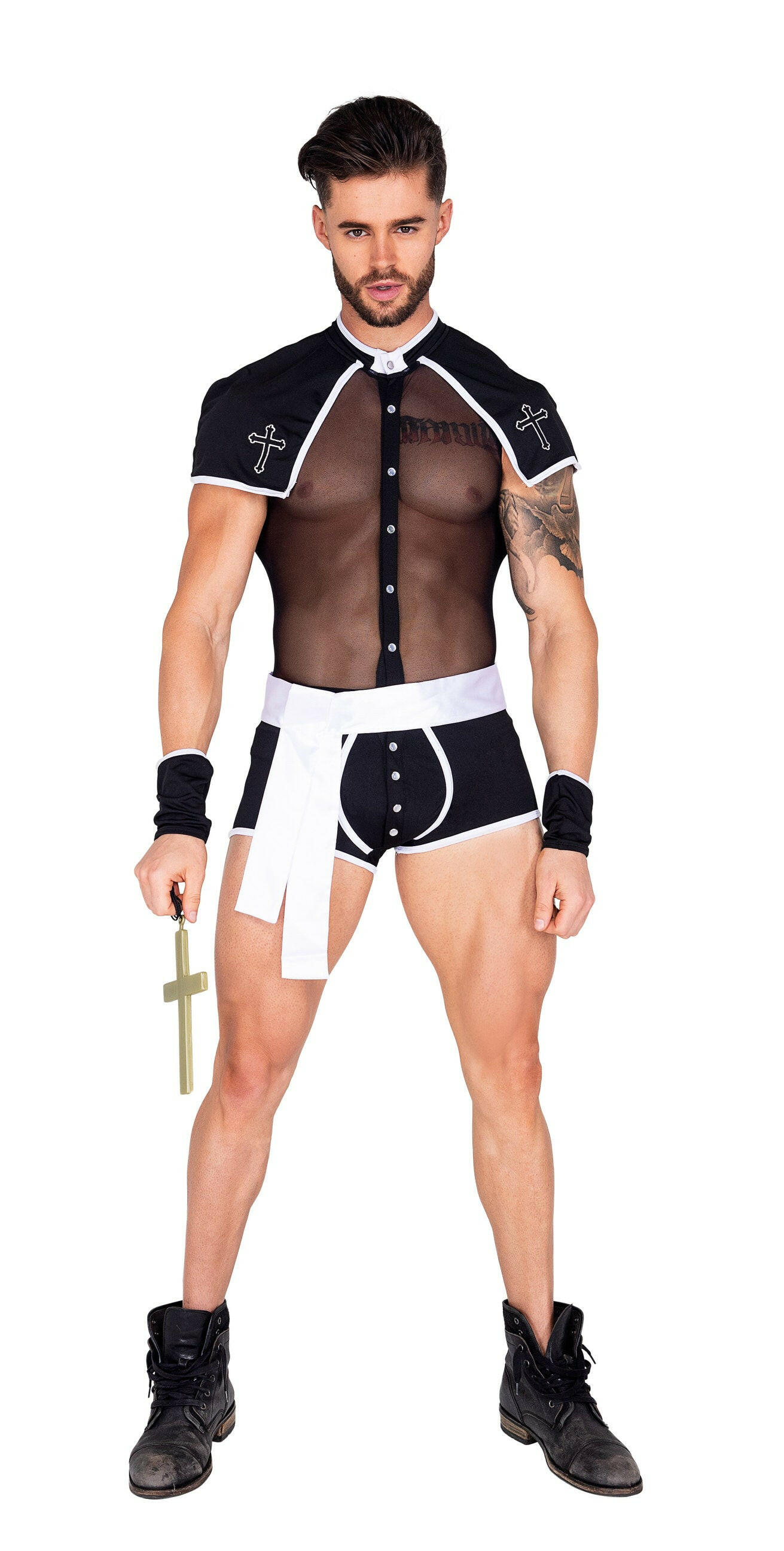 Roma 3pc Sinful Confession Costume.