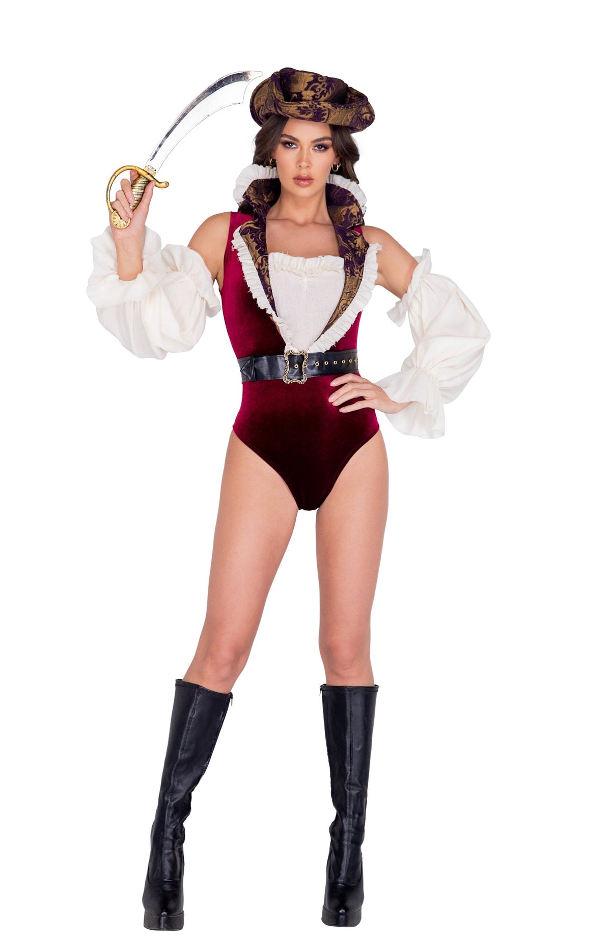 5pc Sultry Pirate Costume-Roma Costume