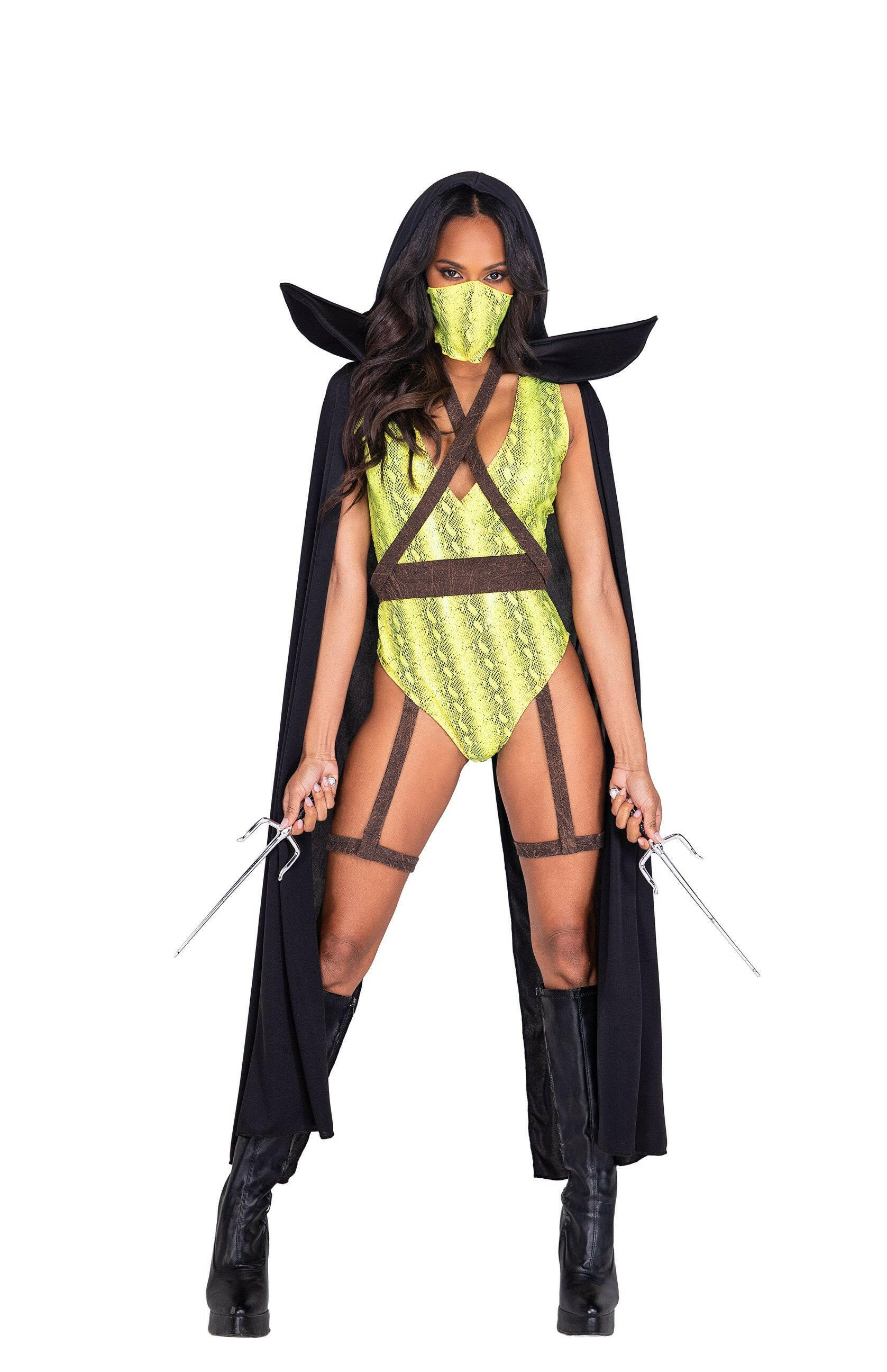Roma 4pc Desert Combat Ninja Costume.