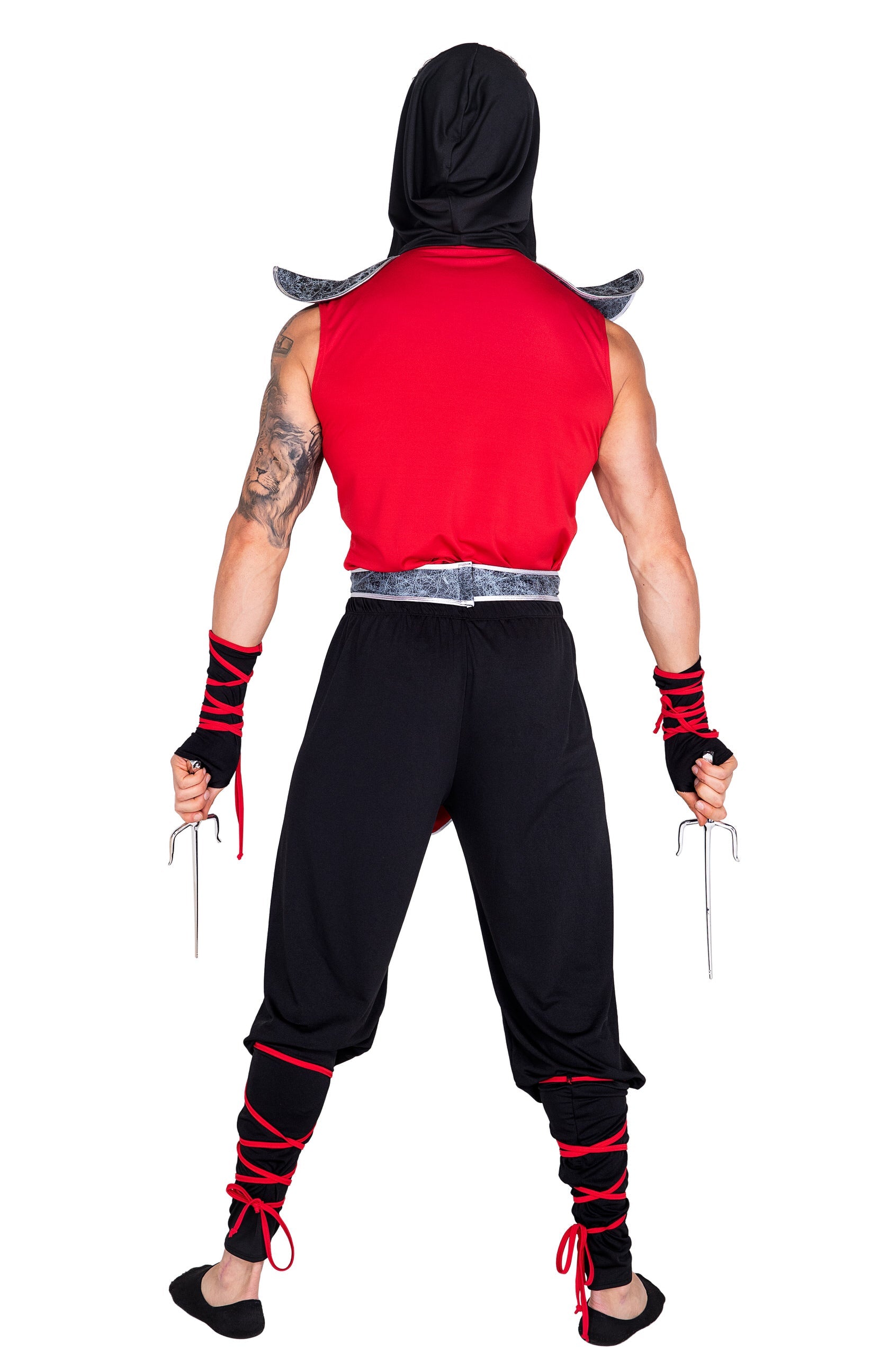 6pc Deadly Combat Ninja Costume-Roma Costume