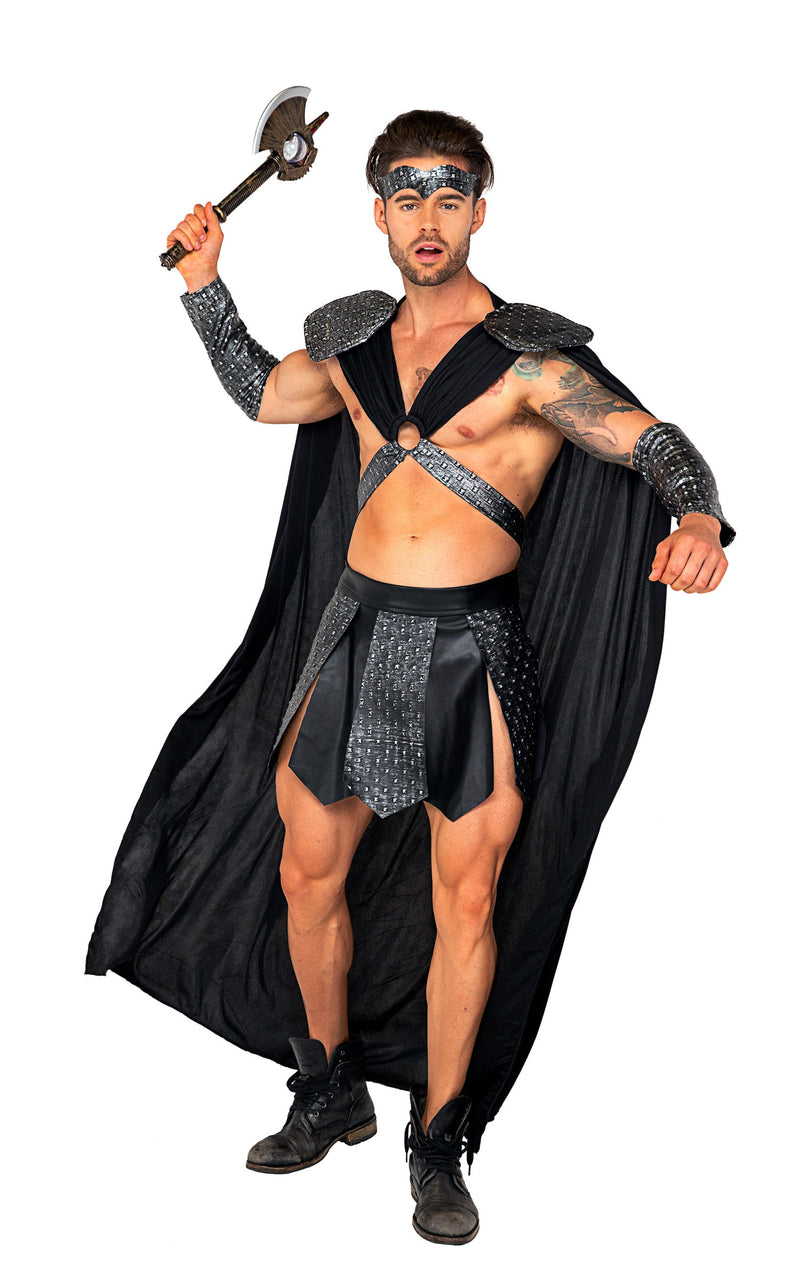 4pc Valiant Gladiator Costume-Roma Costume