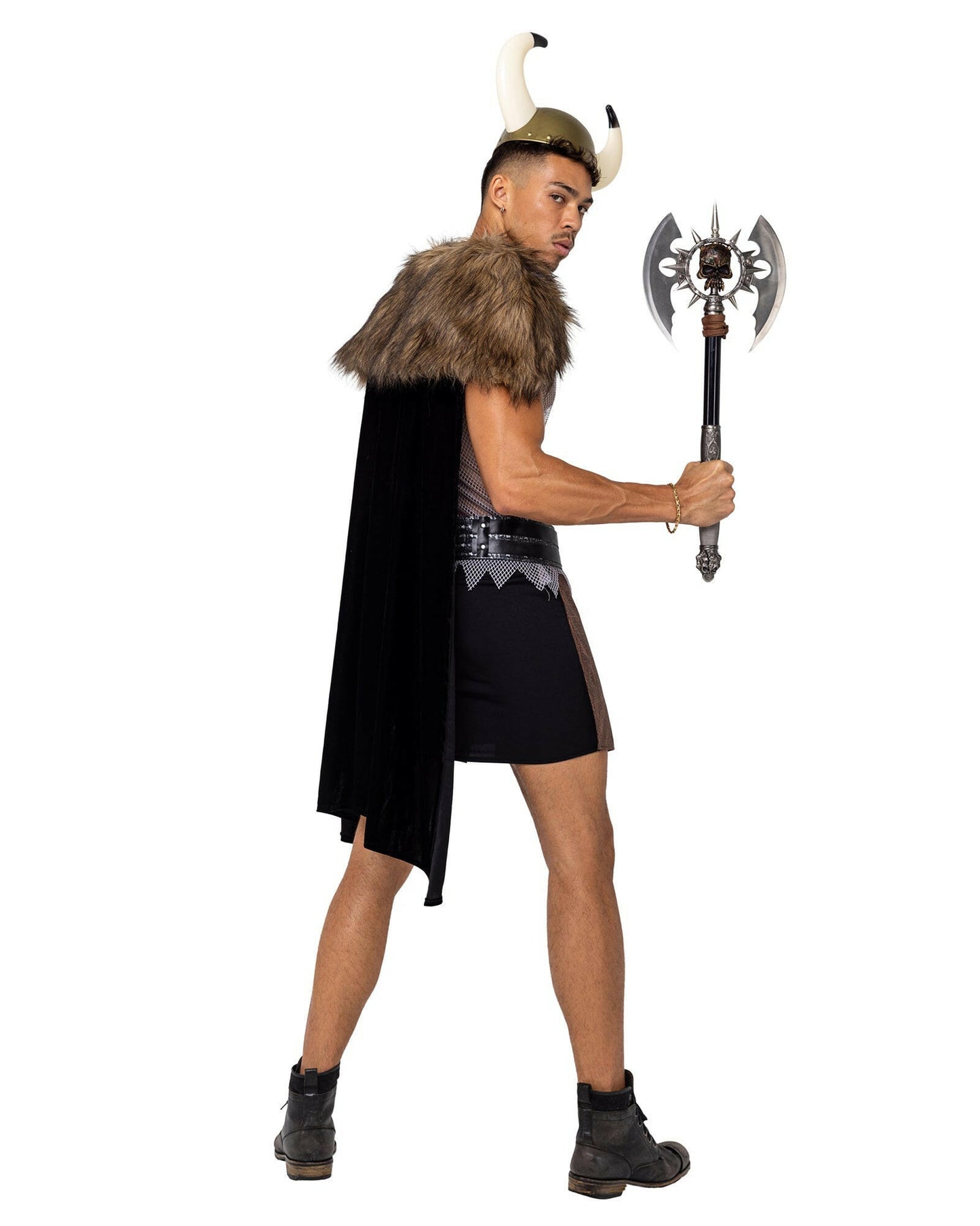Roma 4PC Mens Valiant Viking Warrior Costume.