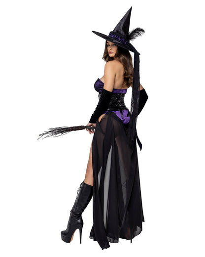 Roma 3PC Dark Spell Seductress Costume.