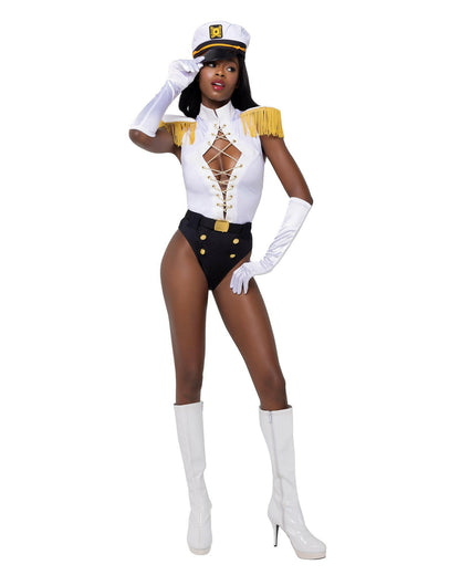 Roma 3PC Nautical Sailor Captain Costume.