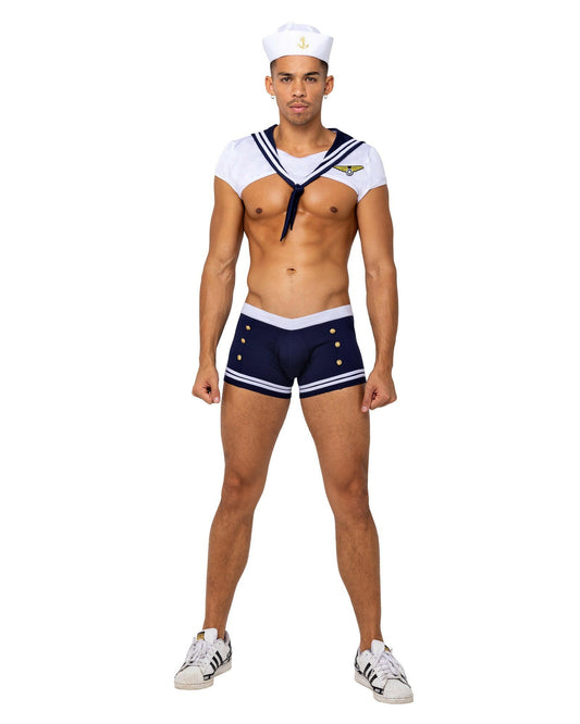 Roma 3PC Mens Sailor Stud Costume.