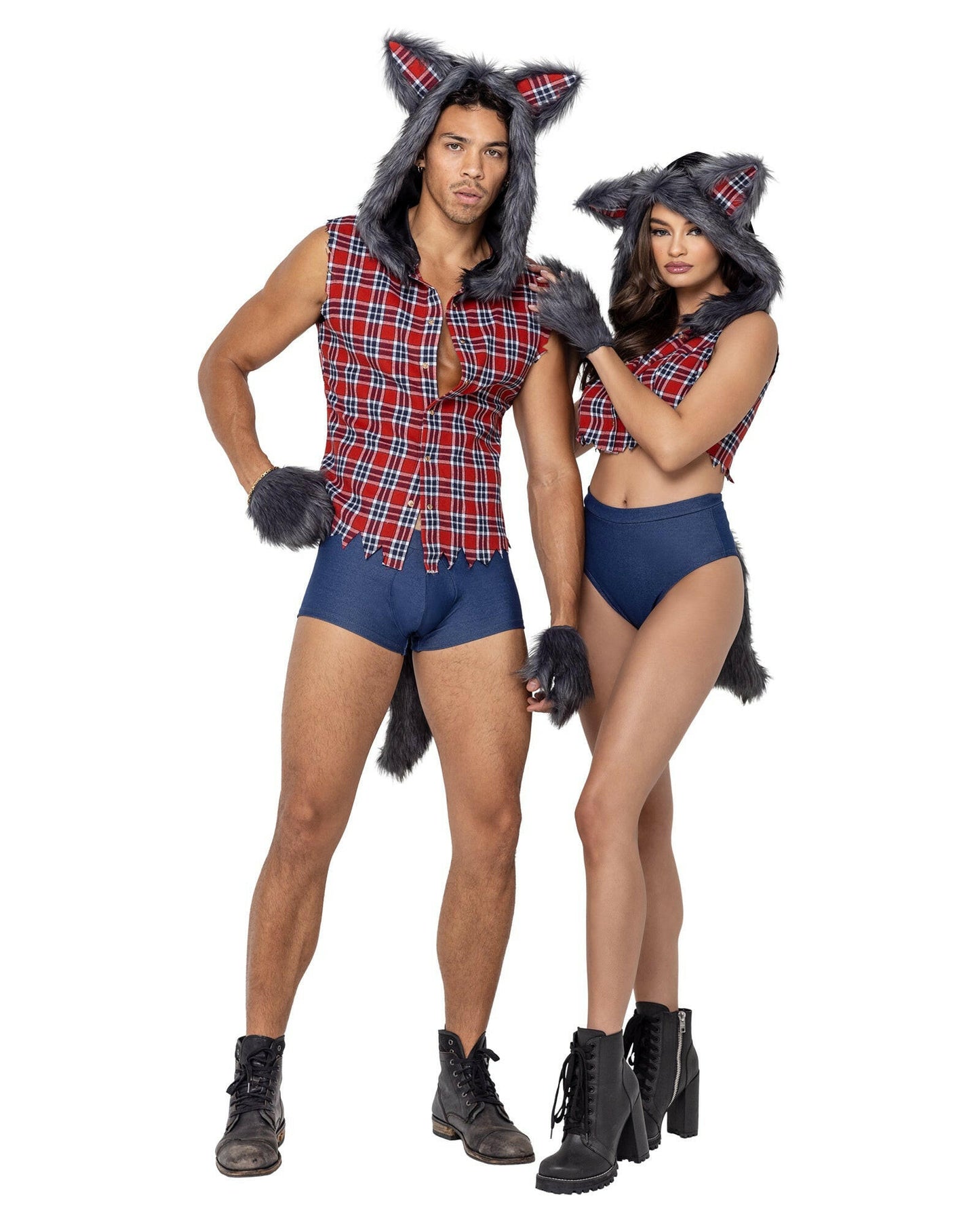 Roma 3PC Mens Full Moon Werewolf Costume.