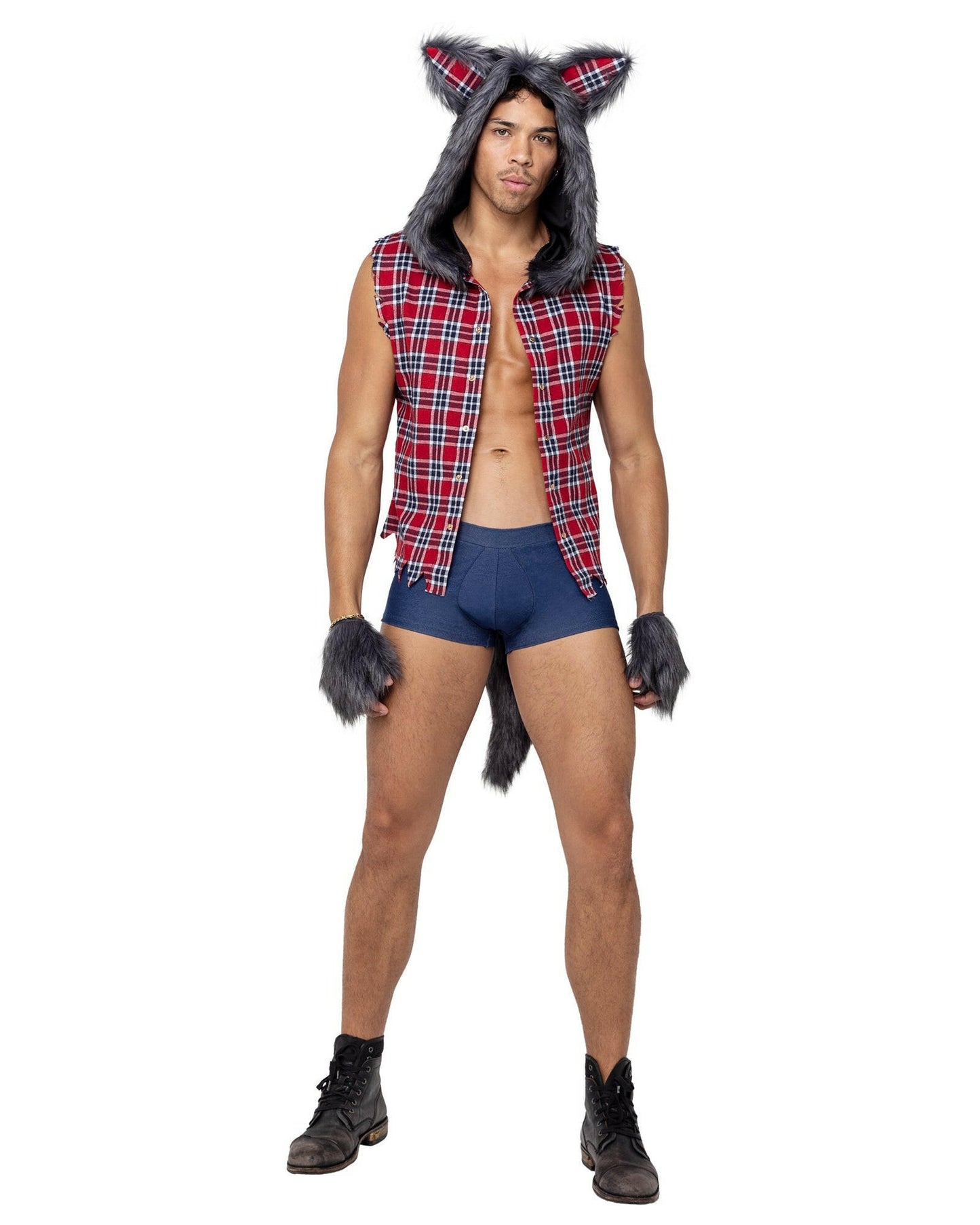 Roma 3PC Mens Full Moon Werewolf Costume.