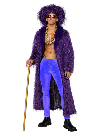 Roma 2PC Mens High-Roller Pimp Costume.