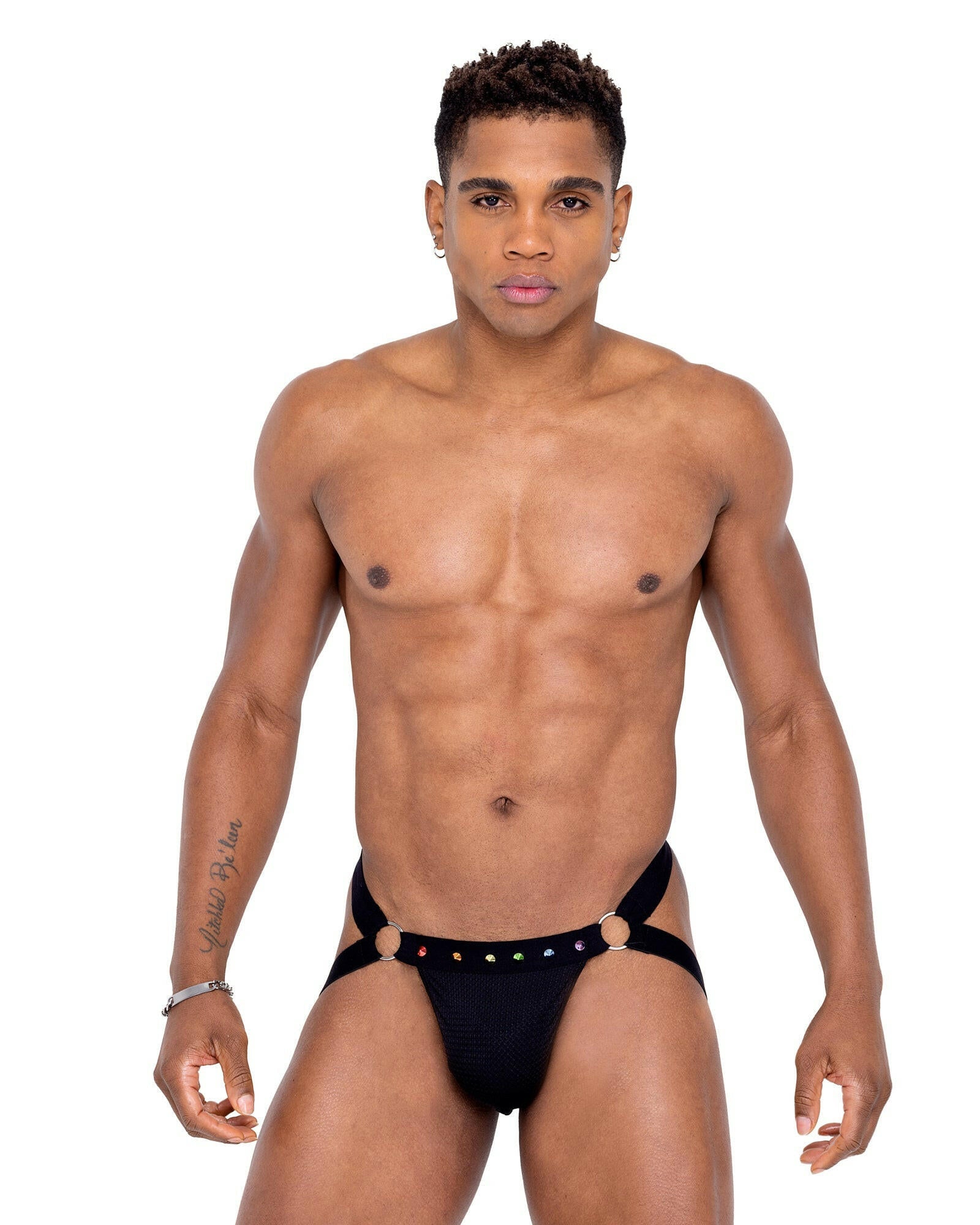 Roma Mens Pride Jock Strap - Rave & Festival Wear.