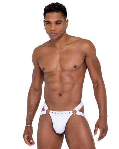 Roma Mens Pride Jock Strap - Rave & Festival Wear.