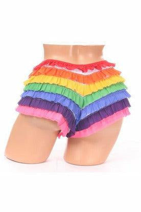 Rainbow Mesh Ruffle Panty.