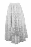 White Lace Skirt-Daisy Corsets