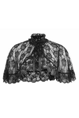 Black Lace Cape.