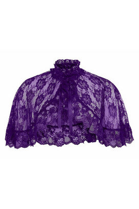 Purple Lace Cape.