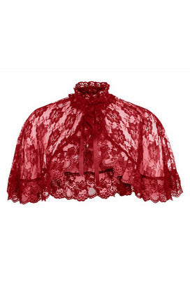 Red Lace Cape.