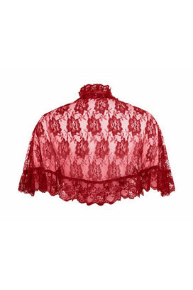 Red Lace Cape.