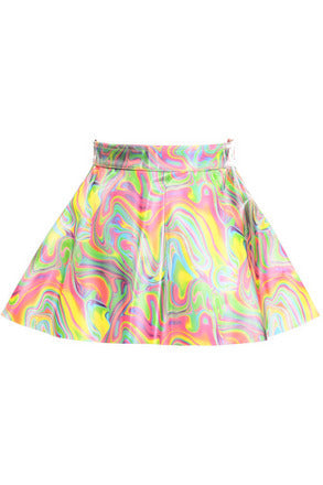 Retro Swirl Skirt.