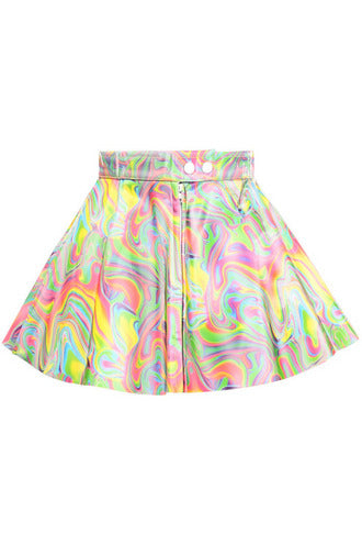 Retro Swirl Skirt.