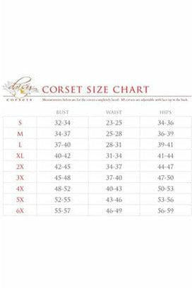 Top Drawer 4 PC Pin-Up Sailor Sequin Corset Costume-Daisy Corsets