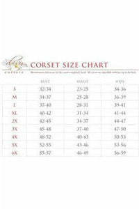 Top Drawer 6 PC Sexy Pink Princess Corset Costume-Daisy Corsets